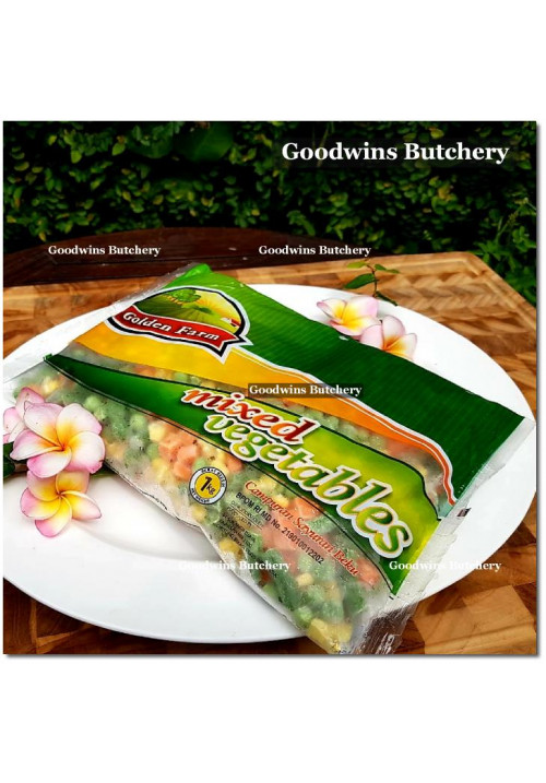 Vegetable GoldenFarm frozen MIXED VEGETABLES Golden Farm 1kg